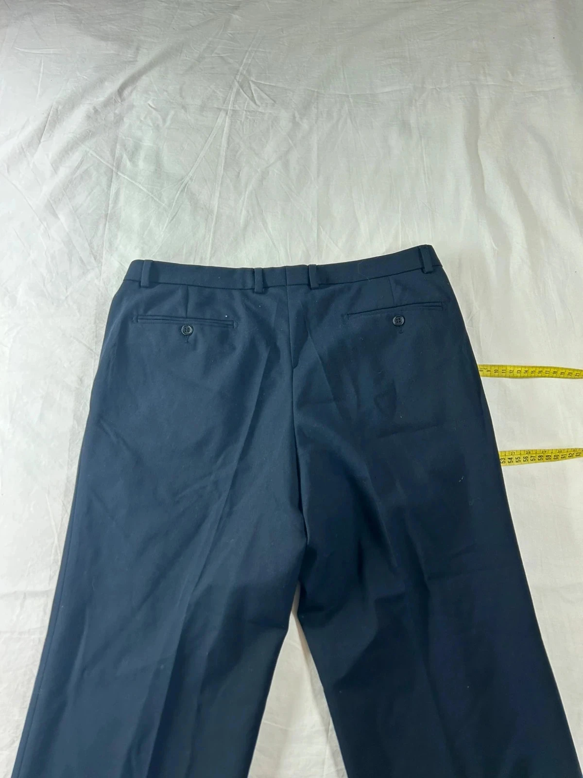 Calça de fato reta canaletto – photo 11